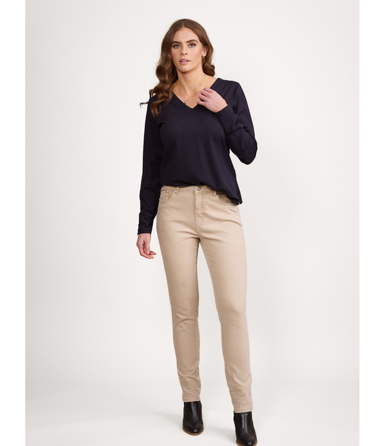 Vassalli Basket Weave Skinny Jean