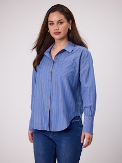 DUO Sabine Stripe Shirt-style-MCRAES