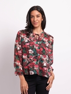 Memo Shirred Yoke Blouse