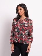 Memo Shirred Yoke Blouse