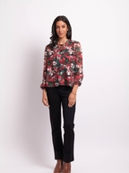 Memo Shirred Yoke Blouse