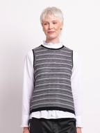 Foil Jacquard Vest