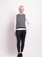 Foil Jacquard Vest