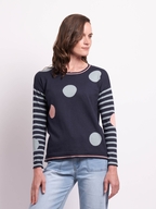 Oh Three Spots and Stripes Jumper