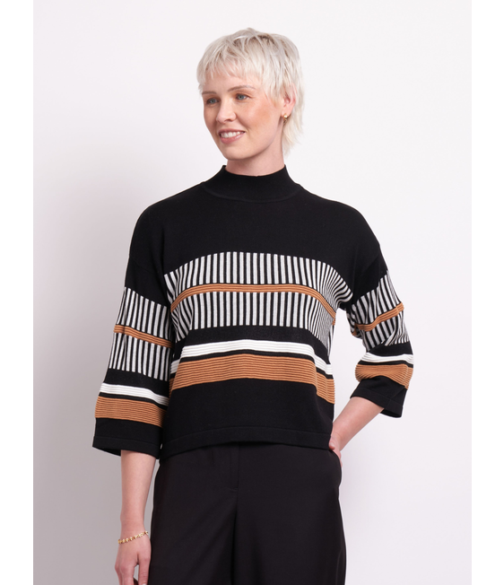 Foil High Neck Jumper