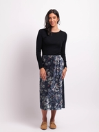 Memo Velveteen Skirt