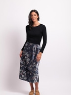 Memo Velveteen Skirt