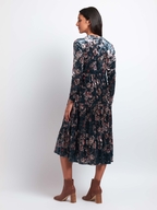 Memo Velveteen Dress