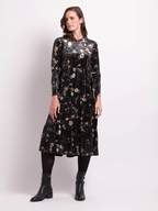 Memo Velveteen Dress