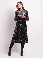 Memo Velveteen Dress