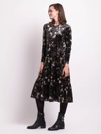 Memo Velveteen Dress