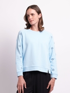 Foil Embroidery Anglaise Sweatshirt