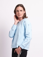 Foil Embroidery Anglaise Sweatshirt